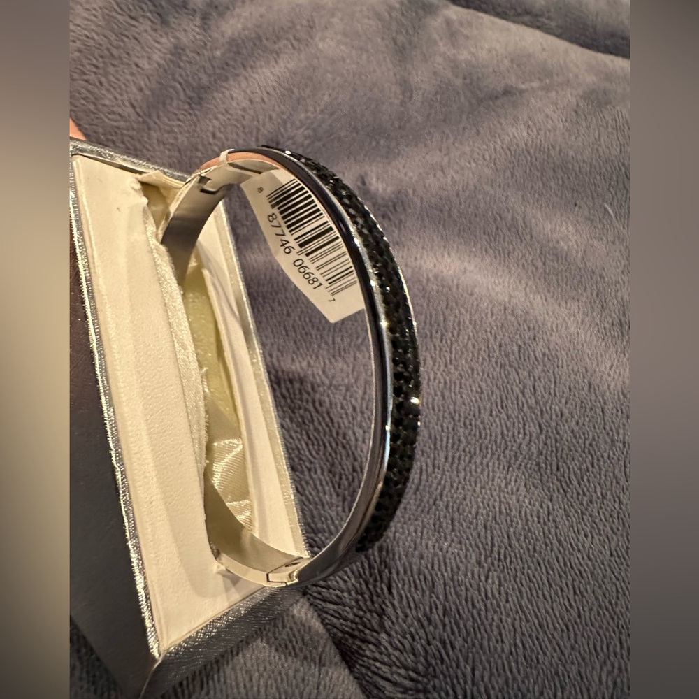 Kohl’s Jet Crystal Bangle
